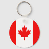 Canadese vlag sleutelhanger (Voorkant)