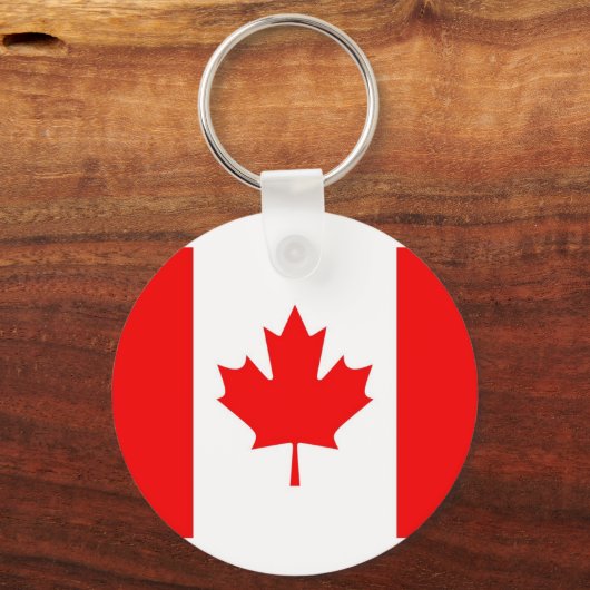 Canadese vlag sleutelhanger (Voorkant)