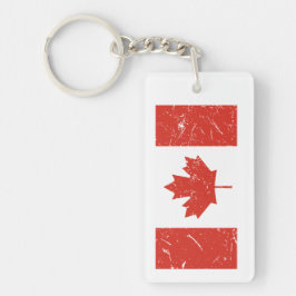 Canadese vlag sleutelhanger