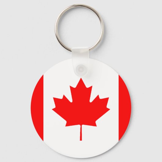 Canadese vlag sleutelhanger (Voorkant)