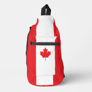 Canadese vlag sling bag
