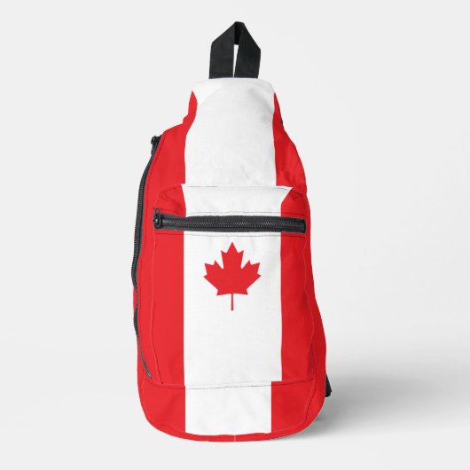 Canadese vlag sling bag (Voorkant)