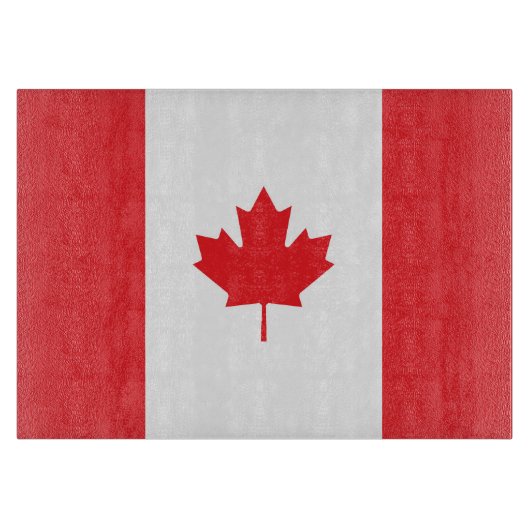 Canadese vlag snijplank (Voorkant)