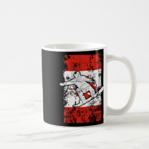 Canadese vlag Snowboarden Gift Canada Day Snowboa Koffiemok