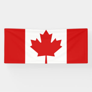 Canadese vlag spandoek