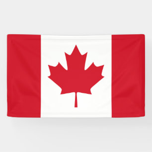 Canadese vlag spandoek