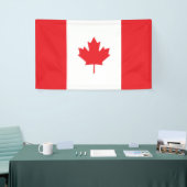 Canadese vlag spandoek (Beurs)
