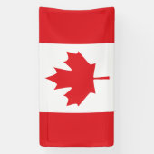 Canadese vlag spandoek (Verticaal)
