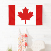 Canadese vlag spandoek (Insitu)