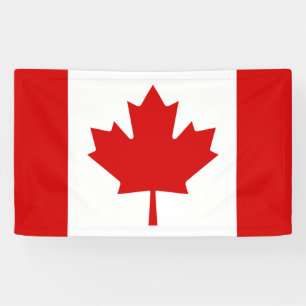 Canadese vlag spandoek
