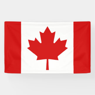 Canadese vlag spandoek