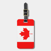 Canadese vlag - Speciaal Bagagelabel (Voorkant verticaal)