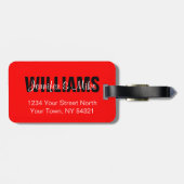 Canadese vlag - Speciaal Bagagelabel (Achterkant horizontaal)