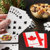 Canadese Vlag Spellen, Canada Speelkaarten (Insitu)