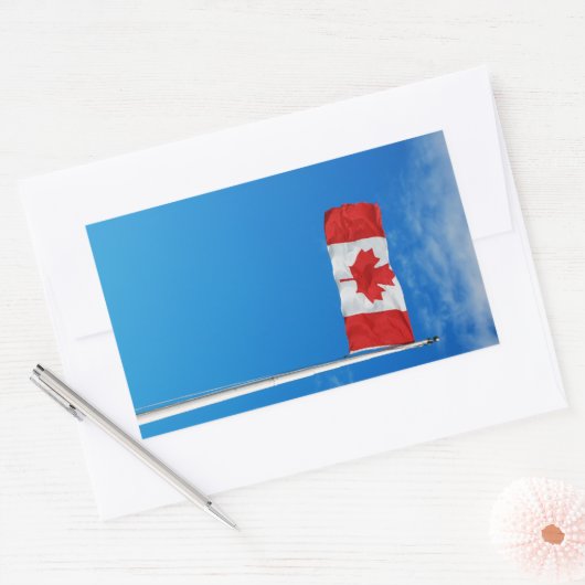 Canadese vlag sticker (Envelop)