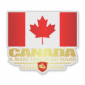 Canadese vlag sticker (Voorkant)