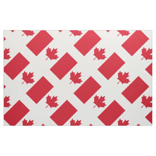 Canadese vlag stof (Yard (91,4 cm))