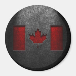 Canadese vlag Stone Texture Magneet