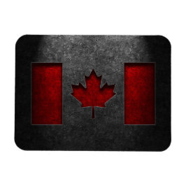 Canadese vlag Stone Texture Magneet