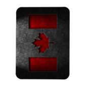 Canadese vlag Stone Texture Magneet (Verticaal)