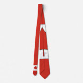 Canadese vlag stropdas (Achterkant)