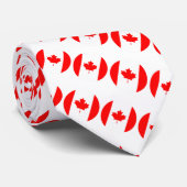 Canadese vlag stropdas (Opgerold)