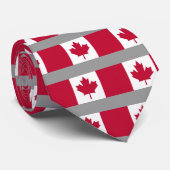 Canadese vlag stropdas (Opgerold)