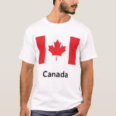 Canadese vlag t-shirt (Voorkant)