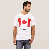 Canadese vlag t-shirt (Voorkant volledig)