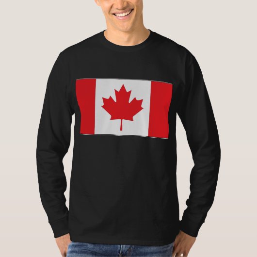 Canadese vlag t-shirt (Voorkant)