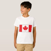 Canadese vlag t-shirt (Voorkant volledig)