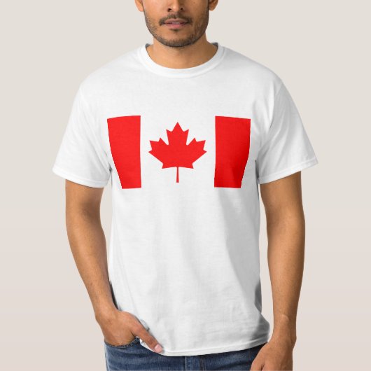 Canadese vlag T-Shirt (Voorkant)