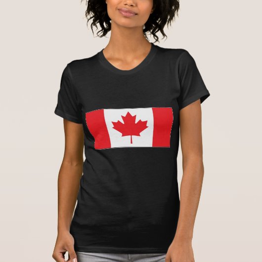 Canadese vlag t-shirt (Voorkant)