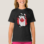 Canadese vlag t-shirt (Voorkant)