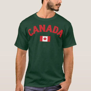 Canadese vlag t-shirt