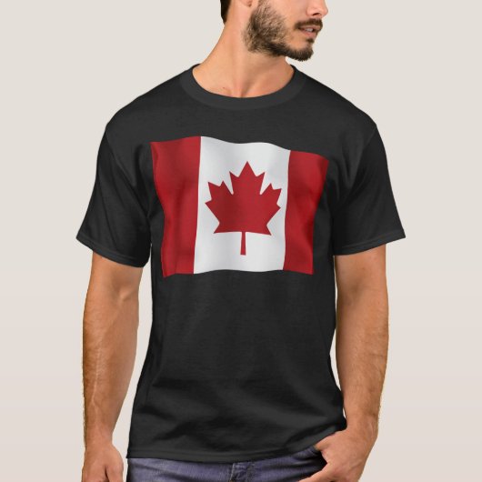 Canadese vlag t-shirt (Voorkant)