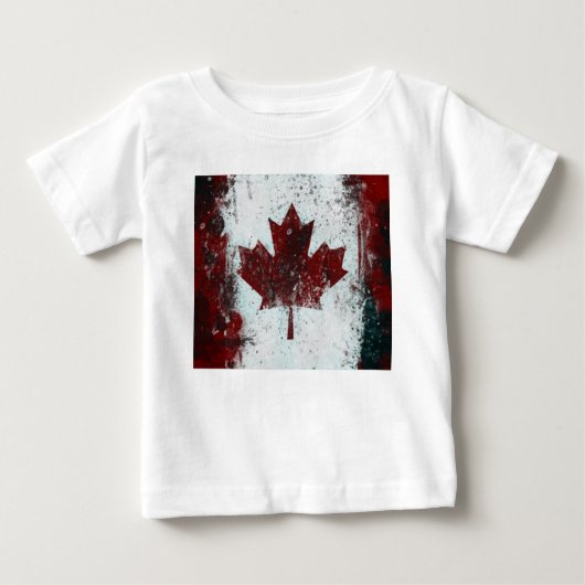 Canadese vlag T-Shirt (Voorkant)