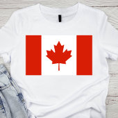 Canadese vlag t-shirt
