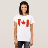 Canadese vlag t-shirt (Voorkant volledig)