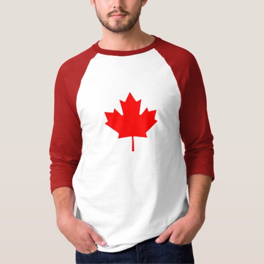 Canadese vlag T-Shirt (Voorkant)