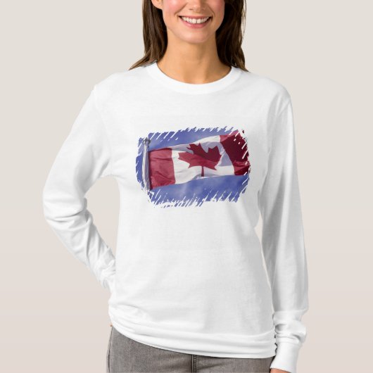 Canadese vlag t-shirt (Voorkant)