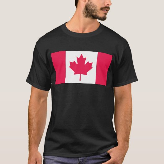 Canadese vlag t-shirt (Voorkant)