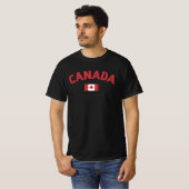 Canadese vlag t-shirt (Voorkant volledig)