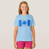 Canadese vlag t-shirt (Voorkant volledig)