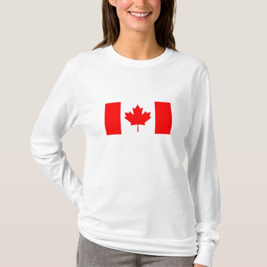 canadese vlag T-Shirt (Voorkant)