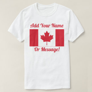 Canadese vlag t-shirt