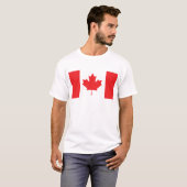 Canadese vlag t-shirt (Voorkant volledig)