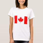 Canadese vlag t-shirt (Voorkant)