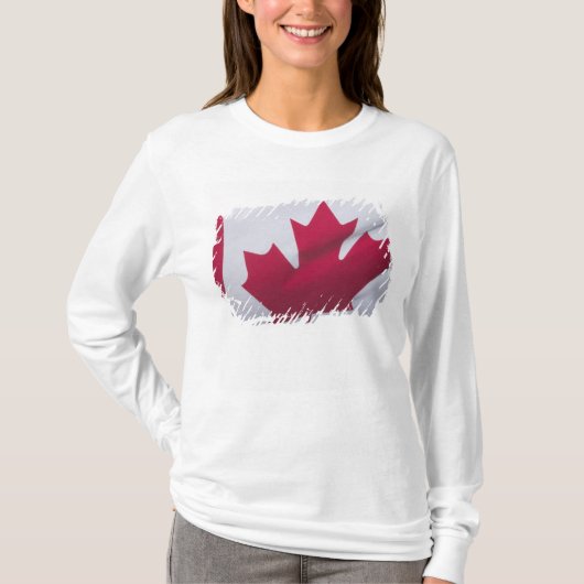 Canadese vlag. t-shirt (Voorkant)