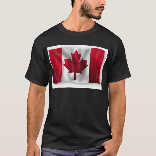Canadese vlag t-shirt (Voorkant)